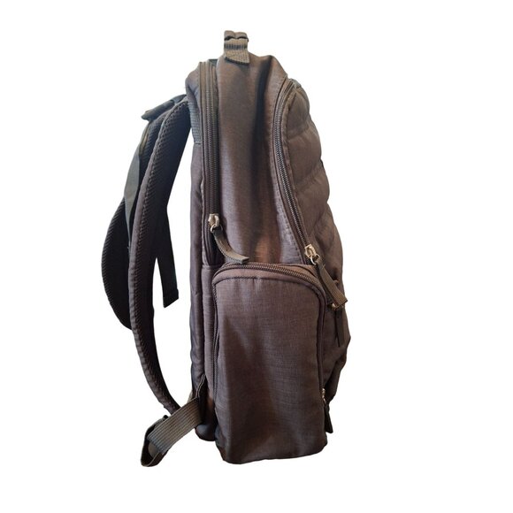 Eddie Bauer Backpack Diaper Bag Gray Multiple Pockets Adjustable Straps - Picture 4 of 5